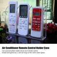 thumbnail image 2 of Herwey Remote Control Holder, Acrylic Air Conditioner Remote Control Holder Case Storage Box Wall Mount, 2 of 7