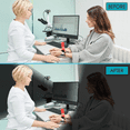 thumbnail image 3 of 21.5 Inch 16:9 Aspect Ratio Computer Privacy Screen Filter for Widescreen Computer Monitor - Anti-Glare - Anti-Scratch Protector Film for Data confidentiality, 3 of 5