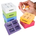 thumbnail image 4 of Vitamin Container, Pills Organizer, Portable 28 Grids Durable Big Storage For The Elderly Children, 4 of 8