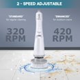 thumbnail image 4 of 1 Set Electric Spin Scrubber Cleaning Brush, Long Handled Shower Scrubber, Tub Tile, 4 of 4