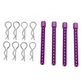 thumbnail image 4 of RC Corps de Poteau, Alliage d'Aluminium Facile Installation RC Voiture ShellColumn Remplacer les Accessoires avec R Broches pour Voiture de Contrôle à Distance Violet, 4 of 8