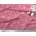 thumbnail image 2 of Soimoi Pink Heavy Canvas Fabric Arrow & Diamond Geometric Decor Fabric Printed Yard 58 Inch Wide, 2 of 5