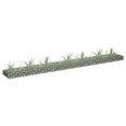 thumbnail image 1 of vidaXL Gabion Lit Surélevé Acier Galvanisé 270x30x10 cm, 1 of 4