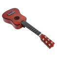 thumbnail image 4 of SNNROO 21inch Acoustic Guitar Mini Guitar Musical Instrument Wooden Craft for Beginner Children (Coffee), 4 of 10