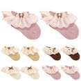 thumbnail image 3 of Enfants Chaussettes Modèle de Mode Mignon Arc Décoration Chaussettes Chaudes, 3 of 4