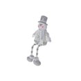 thumbnail image 1 of Christmas Icy Glam Snowman Shelf Dangler 17", 1 of 3