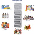 thumbnail image 4 of Simple Houseware Over Door 4 Clear Window Pocket Organizer with 3 Pockets Grey, 4 of 5