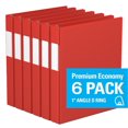 thumbnail image 1 of Davis Group, Premium Economy, D Ring, Binder, 6 Pack, 1", 1 of 3
