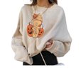 thumbnail image 1 of Sweat-shirts Graphiques Halloween pour Femmes Pulls à Manches Longues Casual Citrouille, 1 of 6