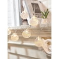 thumbnail image 3 of 10-Count Battery Operated Warm White LED Iridescent Seashell String Lights, by EZ-Illuminations, 3 of 3