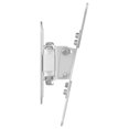 thumbnail image 3 of AVF MRL23W-A 2.09 in. Single Head Extendable Tilt & Turn Monitor Wall Mount - White, 3 of 5