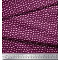 thumbnail image 2 of Soimoi Polyester Crepe Fabric Paper Boat Art & Craft Print Sewing Fabric Yard 42 Inch Wide, 2 of 3