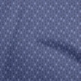 thumbnail image 1 of oneOone Polyester Spandex Bleu Moyen Tissu Alphabet Matière de Robe Tissu Imprimé Tissu au Mètre 56 Pouces de Large, 1 of 5