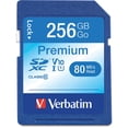 thumbnail image 2 of Verbatim Premium - Flash memory card - 256 GB - Video Class V10 / Class10 - SDXC UHS-I, 2 of 9