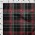 thumbnail image 2 of oneOone Viscose Chiffon Fabric Tartan Check Printed Craft Fabric BTY 42 Inch Wide, 2 of 4