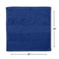 thumbnail image 4 of Mainstays Kids 8pk Washcloth, Blue, 4 of 5
