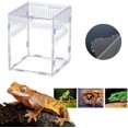 thumbnail image 5 of Reptile, Spider, Lizard, Scorpion Habitat with Anti-Escape Design Transparent Acrylic Insect Feeding & Breeding Enclosure, 5 of 5