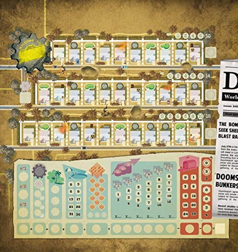 Deep Water Games DWAWTXDDA Welcome To - Doomsday Expansion Card Game