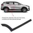 thumbnail image 3 of Rear Door Lower Molding Trim Black Side Trim Side Lower Door Protective Strip Replacement Easy Install  ABS Material for2016 2021, 3 of 7