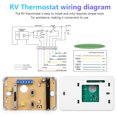 thumbnail image 2 of 1 Set Rv Thermostat Camper Thermostat Rv Analog Thermostat Rv Thermostat Heat/cool Thermostat Replacement, 2 of 8
