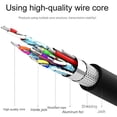 thumbnail image 4 of KUNOVA (TM) 35 Foot 35 FT HDMI Cable 1080p 4K 3D High Speed with Ethernet Arc Latest Version, 4 of 4