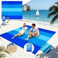 thumbnail image 1 of weibbin 200x210cm Microfiber Beach Blanket for Travel, Sand Free Quick Dry Large Mat, 1 of 7