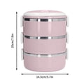 thumbnail image 3 of YHDSYY Big Sale! Stainless Steel Lunch Box Fresh-keeping Box Multi-layer Plastic Student Insulation Lunch Box Clearance Sales Today Deals Prime, 3 of 3