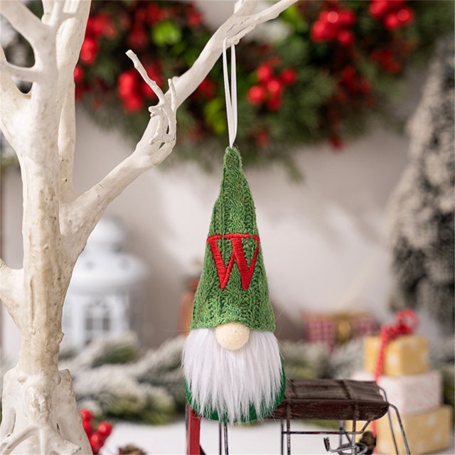 Birdeem Christmas Hat Faceless Baby Pendant Old Man Dwarf Rudolph Doll