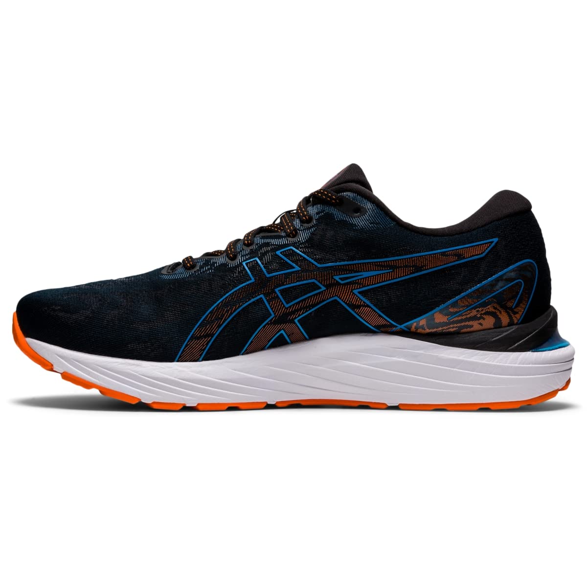 ASICS Chaussures de Course Gel-Cumulus 23 pour Hommes, 10M, Noir/bleu Reborn