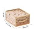 thumbnail image 3 of Todaioua Squirrel Pattern Foldable Storage Box with Lid - Fabric Closet Organizer Bin for Sweaters Blankets Pants, Large Capacity Collapsible Wardrobe Bedroom Container, 3 of 6
