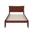 thumbnail image 3 of AFI Metro Full Solid Wood Platform Bed with Charging USB in Walnut, 3 of 7