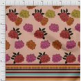 thumbnail image 1 of oneOone Cotton Poplin Fabric Stripe & Floral Panel Fabric Prints By Yard 42 Inch Wide, 1 of 1
