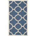 thumbnail image 1 of Safavieh Courtyard Navy Indoor Outdoor Rug - Runner 2'7" x 5', 1 of 3