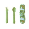 thumbnail image 3 of Nuby Toddler Utensils with Travel Case, 3-Piece Set, 3 of 6