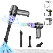 Sentmoon Vacuums for Pet Hair Handheld Car Vacuum Cleaner Super Suction Power Blow Suction Car Vacuum Cleaner Powerful Multi Accessory Vacuum Cleaner with USB Portable Vacuum Cleaner
