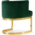 thumbnail image 2 of Gianna Green Velvet Dining Chair-Color:Green Velve, 2 of 5