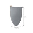 thumbnail image 1 of Mini Ironing Board Portable Household Handheld Ironing Board With Insulated Sponge Surface And Heat Resistant Ironing Gloves, 1 of 2