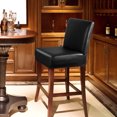 thumbnail image 1 of PiccoCasa Waterproof Bar Stool Covers for Counter Height Side Chair Covers Black 1, 1 of 9
