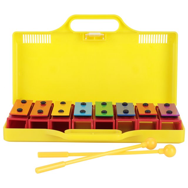 Xylophone à 8 Notes, Xylophone pour Enfants, Planches de Son Colorées, Ton Droit pour Enfants