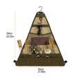thumbnail image 4 of Langgg Multifunctional Oxford Cloth Hanging Tool Organizer Camping Cookware Storage Bag Foldable Storage Case for Outdoor Camping Dark Green, 4 of 8