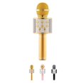 thumbnail image 3 of Bluetooth Singing Microphone Wireless Handheld Smartpnone Speaker Mic for Home KTV Outdoor Party  Gold, 3 of 8