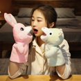 thumbnail image 1 of Plush Hand Puppet Donkey Lamb Panda  Soft Stuffed Animal Hand Puppet Toy For Storytelling Gift For Kids Adult, 1 of 8