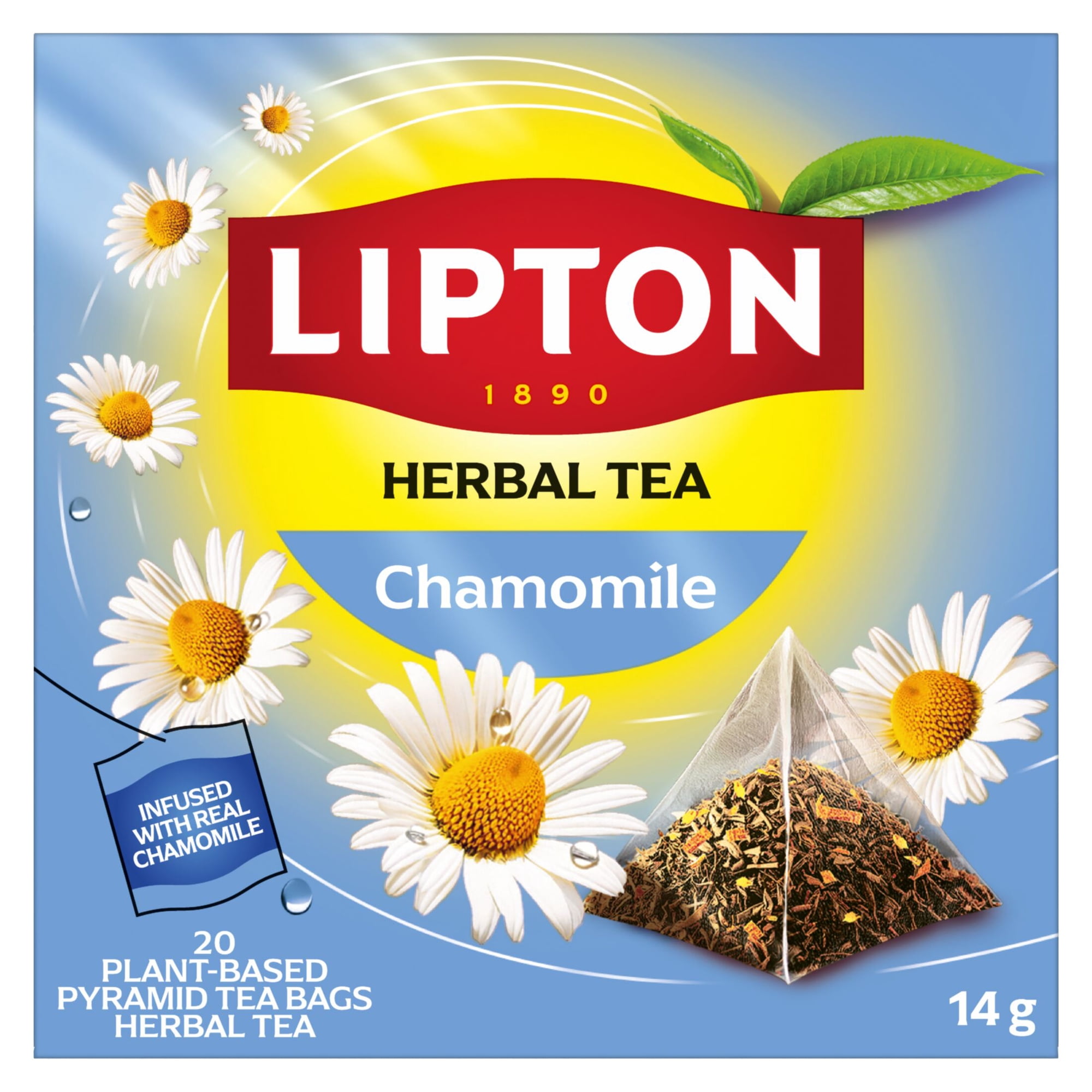 Lipton Chamomile Herbal Pyramids 20ct 20 Count