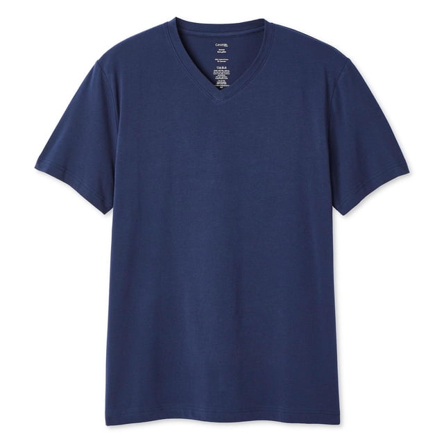 George Men's Stretch V-Neckline Tee
