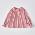 thumbnail image 1 of RXIRUCGD Mode Hauts Décontractés à Manches Longues pour Filles Col Rond Imprimé (Rose, Taille : 12 Mois), 1 of 3