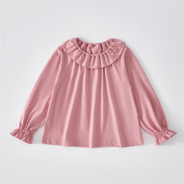 RXIRUCGD Mode Hauts Décontractés à Manches Longues pour Filles Col Rond Imprimé (Rose, Taille : 12 Mois)