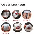 thumbnail image 4 of MesaSe Portable 100Pcs/lot Empty Tea Bags Corn Fiber Fold Close Heat Seal Filter Paper Tea Infuser, 4 of 5
