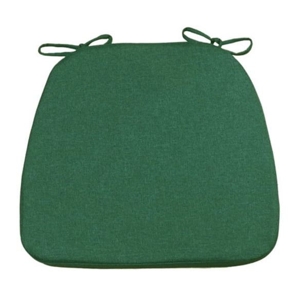 Coussin de Siège 5 cm Épaissi pour Chaise de Salle à Manger avec Sangles - Rembourrage Quatre Saisons pour Tables Ménagères - Mousse Mémoire Ergonomique - Antidérapant et Confortable, Coussin de Chaise en Mousse Mémoire Vert Pâle