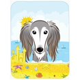 thumbnail image 1 of Saluki Summer Beach Mouse Pad, Hot Pad or Trivet, 1 of 1