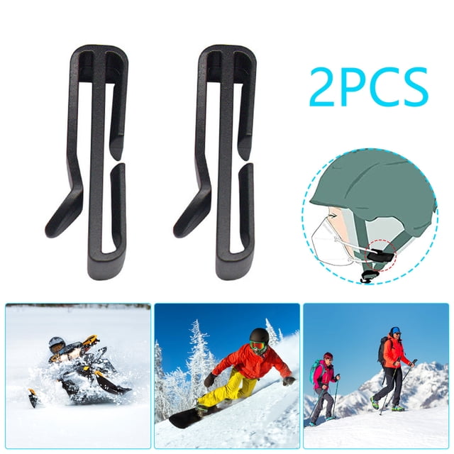 5Pcs Helmet Mask Clip, Vacemry Helmet Mask Clip, Ski Mask Attachment Hook for Helmet, Secure Helmet Mask Holder, Quick Release Helmet Mask Clip, Helmet Accessory for Skiing Snowboarding Motorcycle,